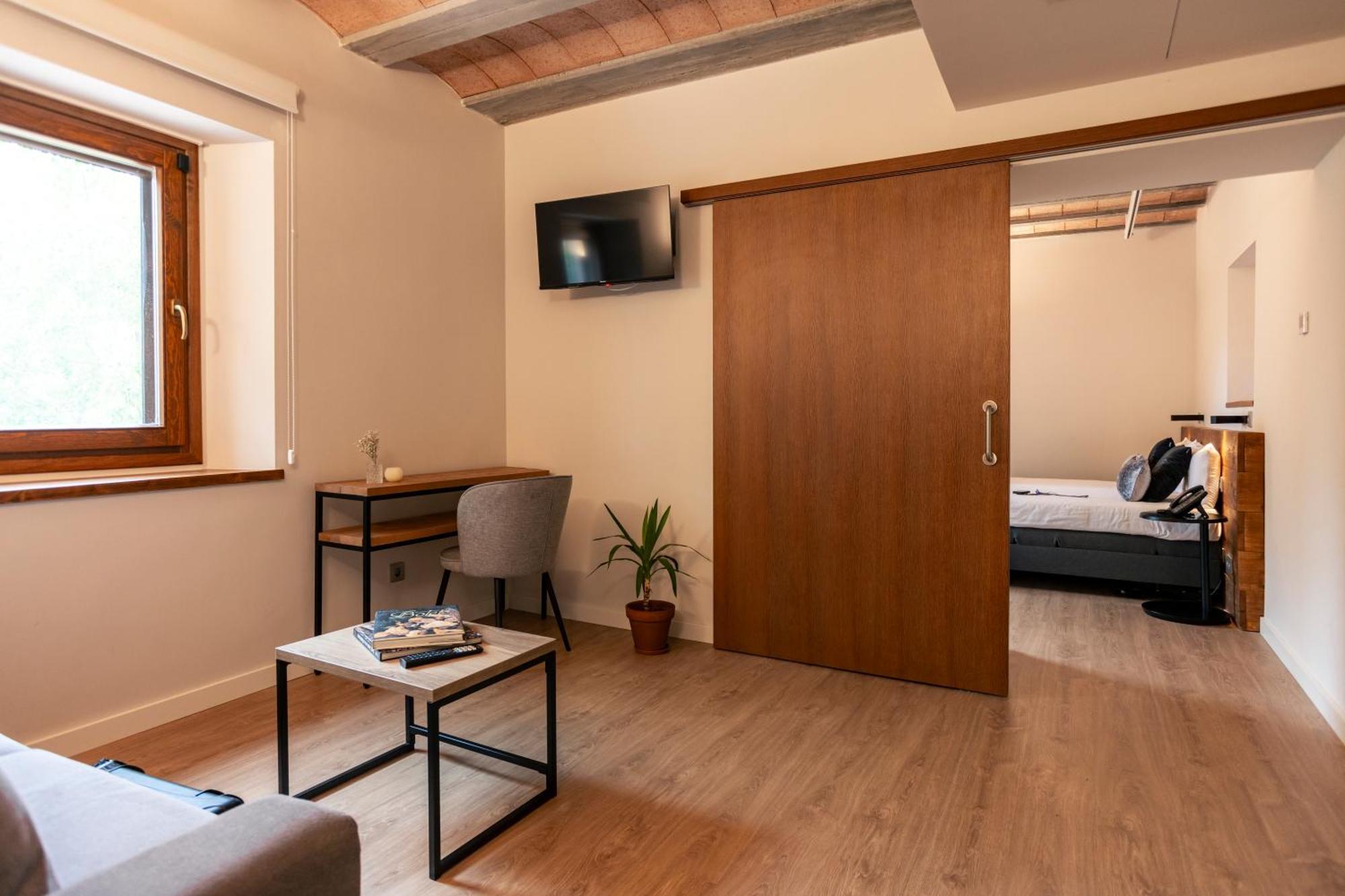 Abbatissa Hotel Restaurant Sant Joan de les Abadesses Zewnętrze zdjęcie