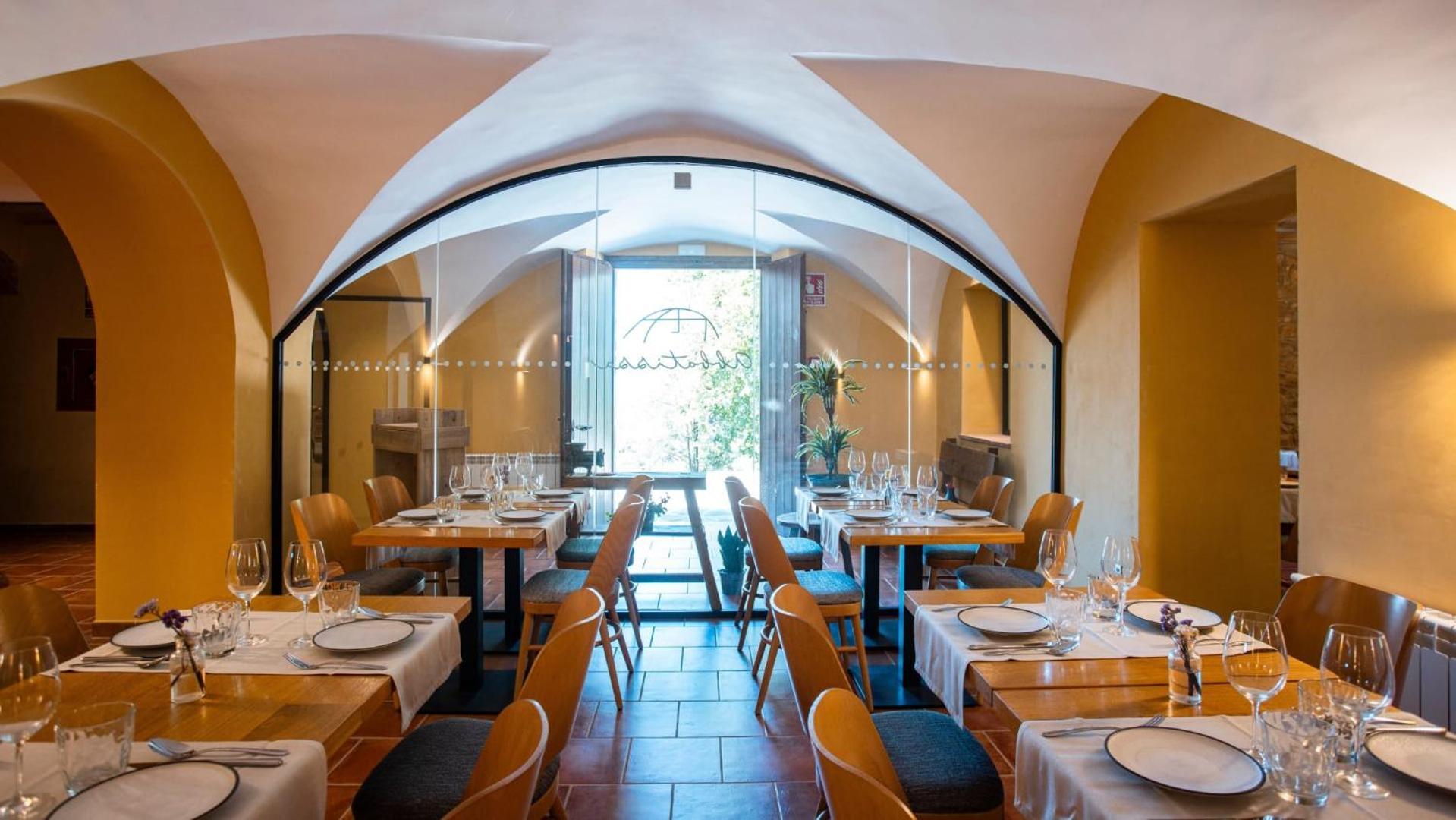 Abbatissa Hotel Restaurant Sant Joan de les Abadesses Zewnętrze zdjęcie